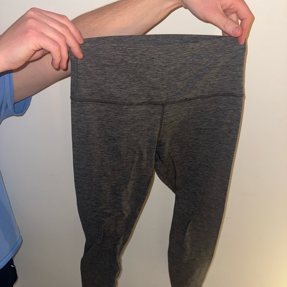 Lululemon Align High-Rise Pant 28" Heathered Graphite Grey Size 8 - Picture 5 of 7